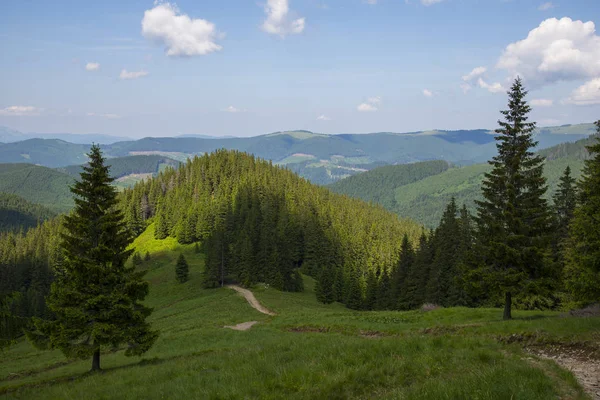 Schilderachtig landschap van de Karpaten — Stockfoto