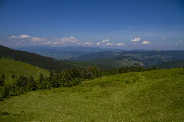 ภูมิทัศน์ที่งดงาม Carpathian — ภาพถ่ายสต็อก