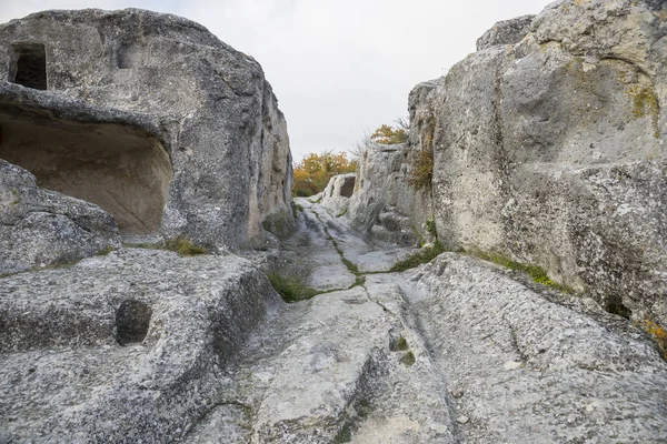 Jaskinia Eski-Kermen, Krym — Zdjęcie stockowe