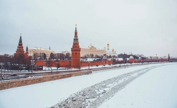 Télen a Moscow city — Stock Fotó