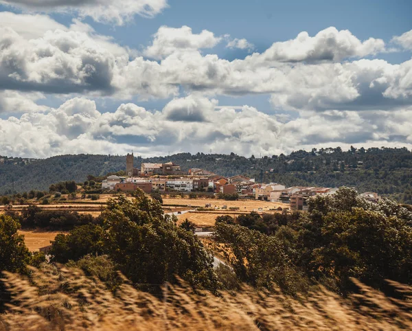 Paesaggio estivo. Spagna, Catalogna — Foto Stock