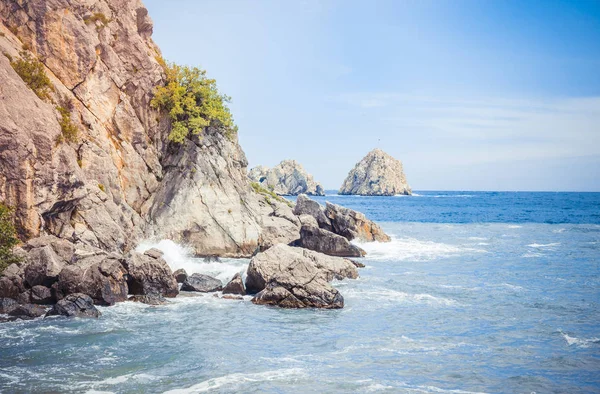 Fekete-tenger, Crimea — Stock Fotó