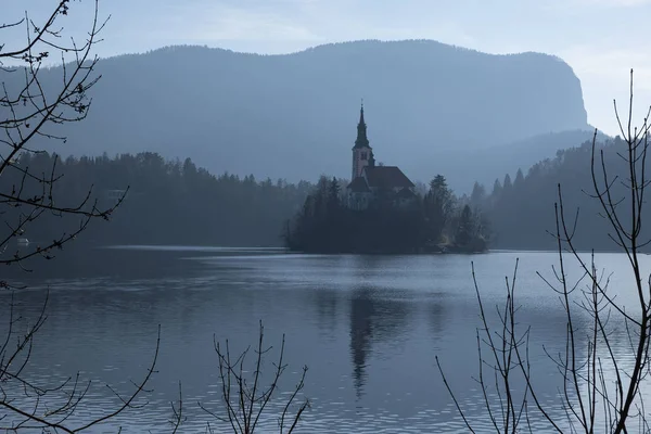 Bled lake in Slovenia, Europe — Stock Photo, Image