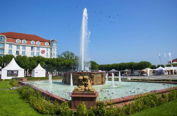 Hermosa arquitectura de Sopot, Polonia — Foto de Stock