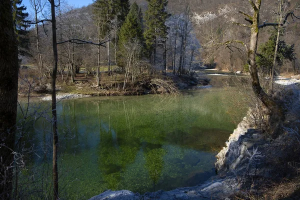 Mattina in montagna. Slovenia — Foto Stock