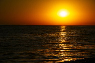 Karadeniz 'de güzel bir gün batımı