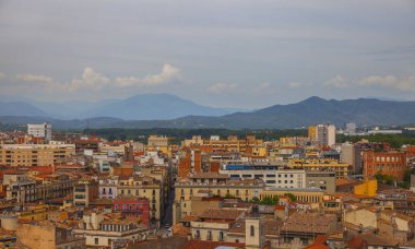 Katalonya 'daki Girona şehri, İspanya