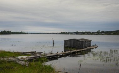 Vodla nehri. Karelia Cumhuriyeti, Rusya