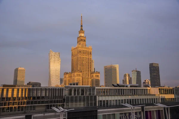 Miasto Warszawa, Polska — Zdjęcie stockowe