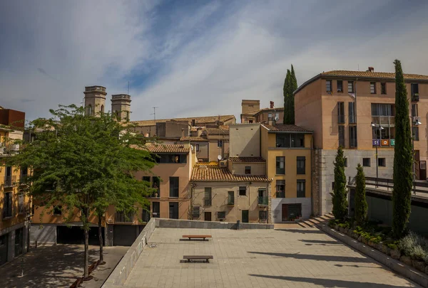 Město Girona v Katalánsku, Španělsko — Stock fotografie