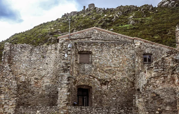 Sant Pere de Rodes-i kolostor, Spanyolország — Stock Fotó