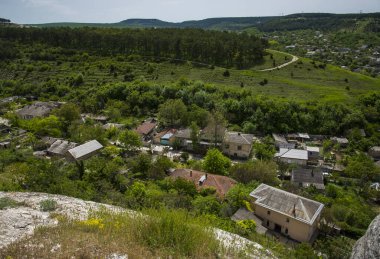 Bakhchisaray manzarası, Kırım