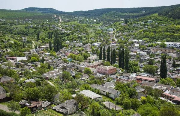 Вид Стару Частину Бахчисарая Крим — стокове фото