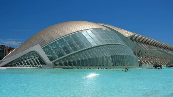 Valencia Valencia España Agosto 2019 Ciudad Las Artes Las Ciencias — Foto de Stock