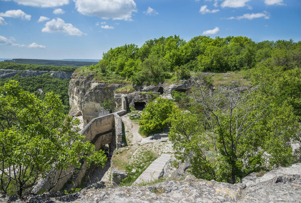 Chufut-Kale, medieval cave settlement in Crimea