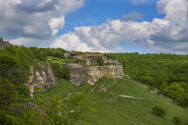 Tschufut Kale Mittelalterliche Höhlensiedlung Auf Der Krim — Stockfoto