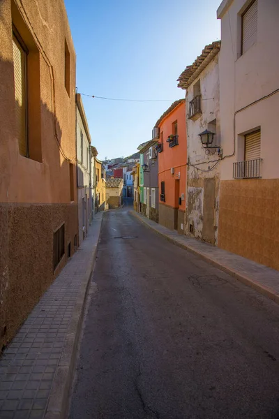 Село Сакс Провінція Аліканте Валенсійській Громаді Іспанія — стокове фото
