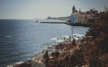 Sant Bartomeu ve Santa Tecla Kilisesi 'ne bakın. Sitges, İspanya