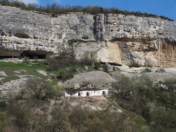 Tschufut Kale Mittelalterliche Höhlensiedlung Auf Der Krim — Stockfoto