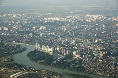 Krasnodar şehri ve Kuban nehri, Rusya