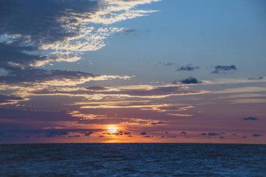 Odessa 'da Karadeniz' de gün doğumu