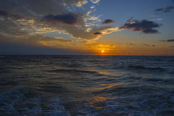 Salida Del Sol Mar Negro Odessa — Foto de Stock