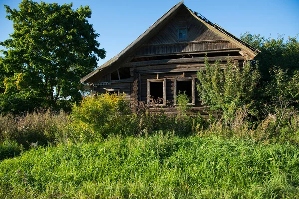 Old Wooden House Russia — Stock Photo, Image
