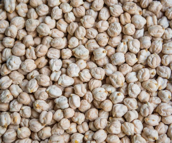 Chickpeas Background Healthy Food Close Top View — Stock Photo, Image