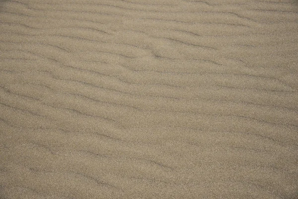 Fundo Praia Arenosa Com Linhas Costa Mediterrânica Espanha — Fotografia de Stock