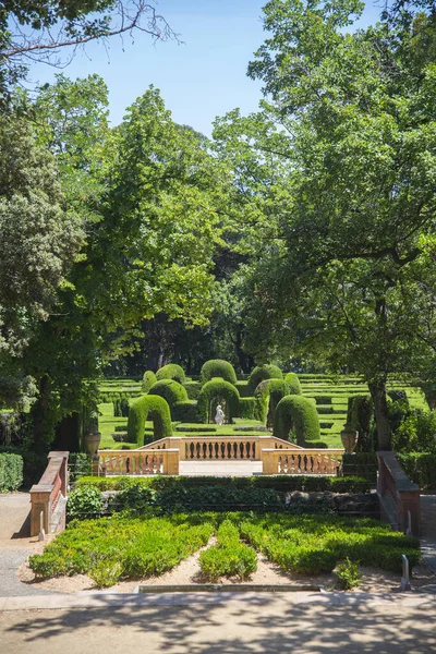 Parc Del Laberint Horta Barcelone Espagne — Photo