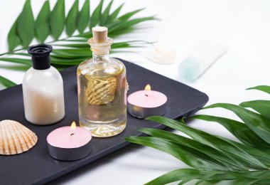 Aroma yağı ve diğer spa aksesuarları