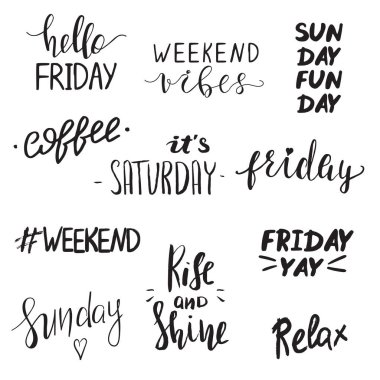 Hafta sonu hakkında Inspirational quotes.