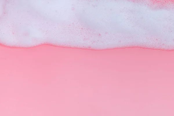 Pink foam bubbles background — Stock Photo, Image