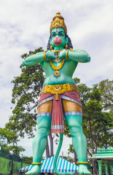 Hanuman statue Hindu god Batu Caves's Kuala Lumpur Malaysia. — Stock Fotó
