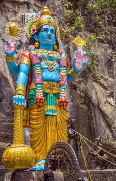 Hindu godess Batu Caves, Kuala Lumpur - Malaysia — стокове фото