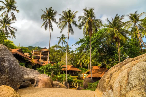 Paisagem de praia tropical — Fotografia de Stock