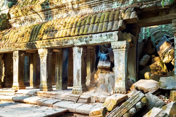 Vägg Angkor Wat, Khmer tempel komplex, Asien. Siem Reap, Kambodja — Stockfoto