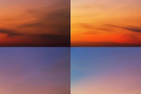 Тропический закат Небо фон. Облака — стоковое фото