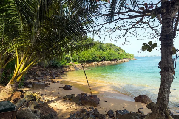 Playa Selva de Coco Unawatuna, Sri Lanka — Foto de Stock