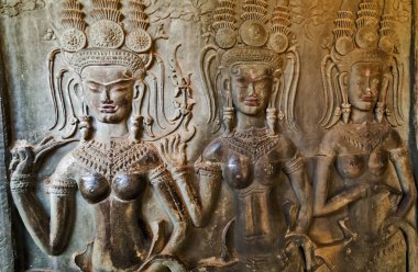 Angkor Apsara dans dekorasyon, Kamboçya