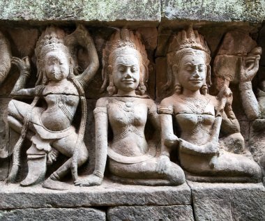 Angkor Apsara dans dekorasyon, Kamboçya