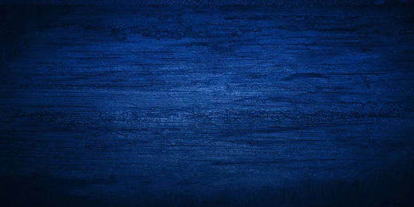 Textura de madeira de parede preta azul — Fotografia de Stock