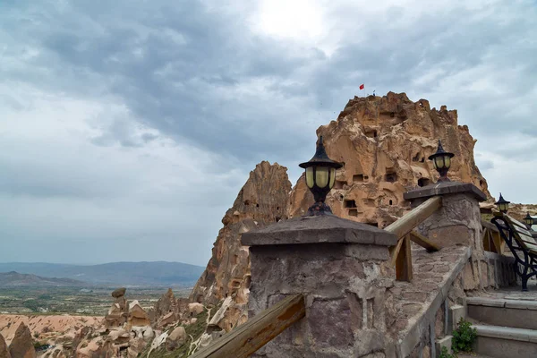 Château d'Uchisar en Cappadoce — Photo