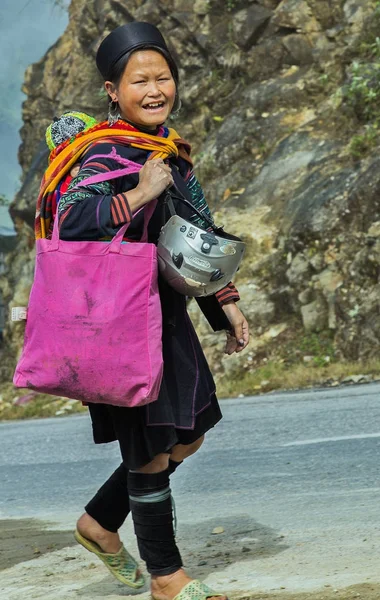 Kadın Hmong Sapa, Lao Cai — Stok fotoğraf