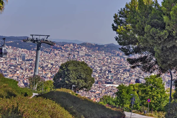 Barselona manzarası Cityscape — Stok fotoğraf