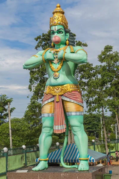 Hanuman statue Hindu god Batu Caves's Kuala Lumpur Malaysia. — Stok fotoğraf