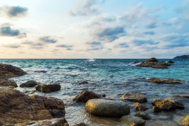 tropikal plaj manzara