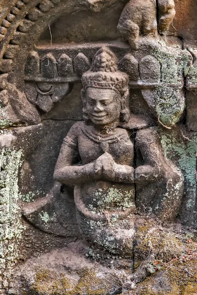 Angkor Dancing Apsara decoration, Cambodia — Stock Photo, Image