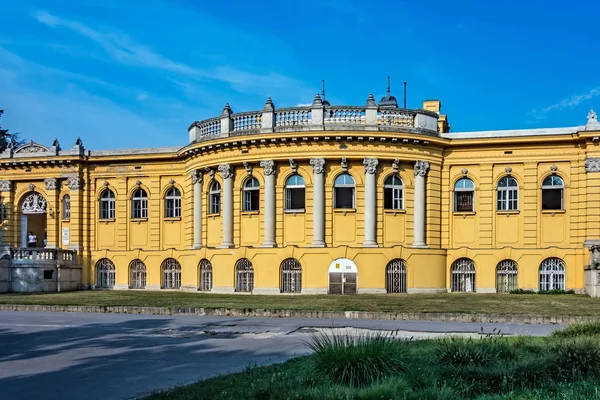 Szechenyi Spa Baths in Budapest spa baths in Europe. — Stock Photo, Image