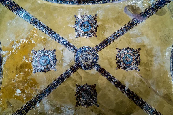 Interieur Hagia Sophia, Aya Sofya museum in Istanbul Turkije — Stockfoto